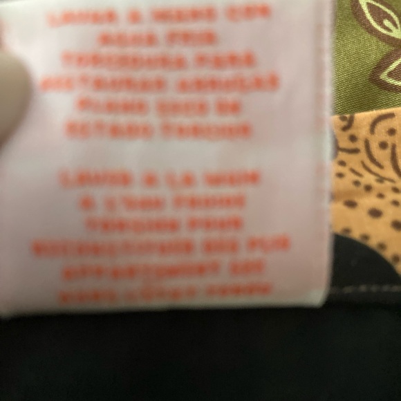 EUC Vintage Hearts of Palm Midi Skirt Size 16 - Picture 11 of 12